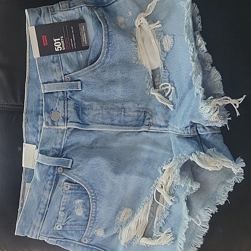 Levi's denim shorts